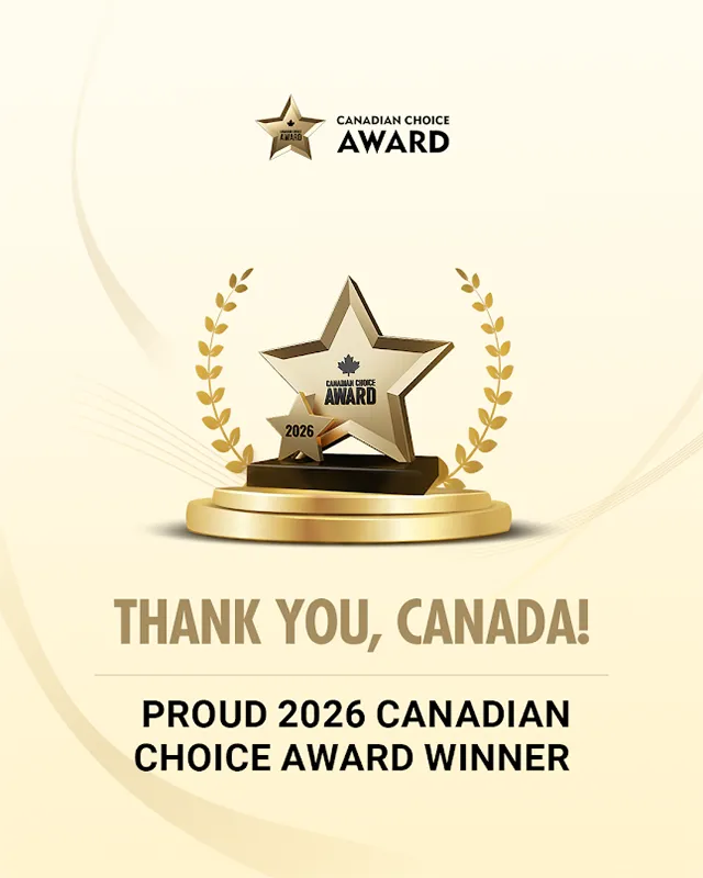Thank you, Canada! Clarington Animal Hospital is proud to be the 2026 Canadian Choice Award Winner!